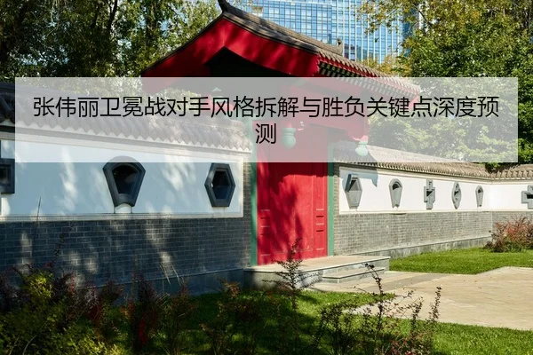 张伟丽卫冕战对手风格拆解与胜负关键点深度预测